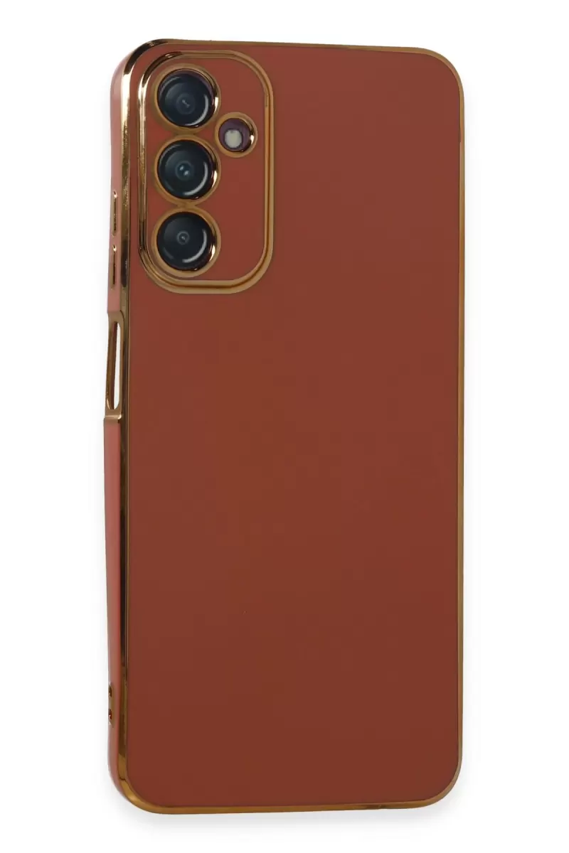 Newface Samsung Galaxy A05S Kılıf Volet Silikon - Kırmızı