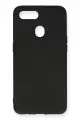 Newface Oppo A12 Kılıf Nano içi Kadife Silikon - Siyah