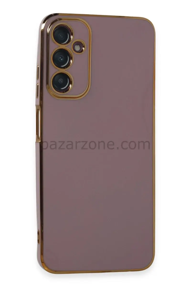 Newface Samsung Galaxy A05S Kılıf Volet Silikon - Mor