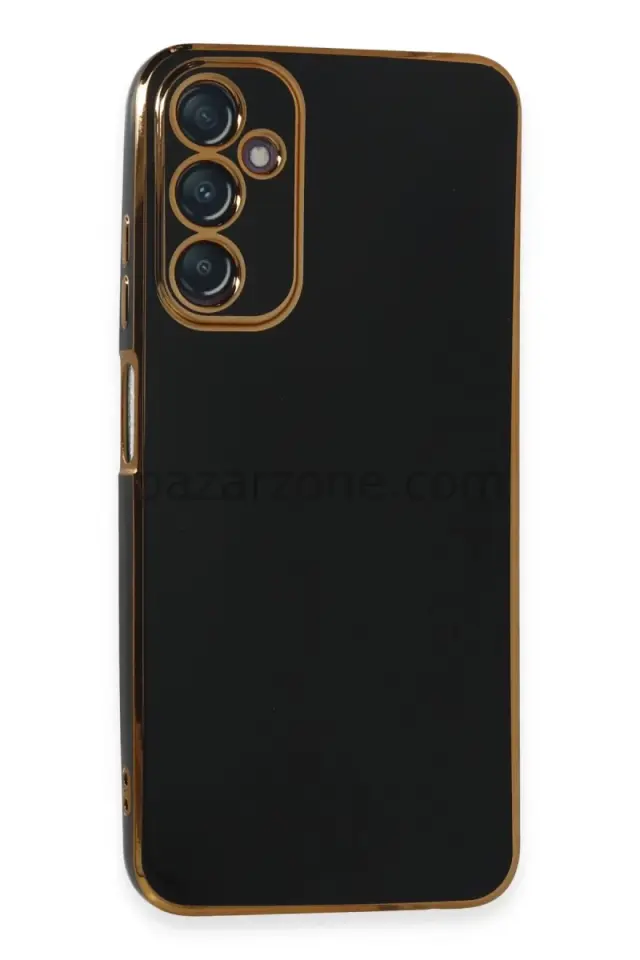 Newface Samsung Galaxy A05S Kılıf Volet Silikon - Siyah