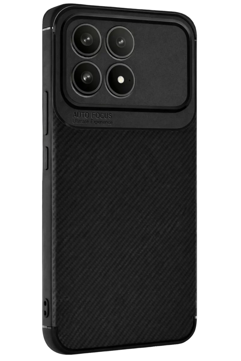 Newface Xiaomi Poco F8 Pro Auto Focus Karbon Kapak - Siyah
