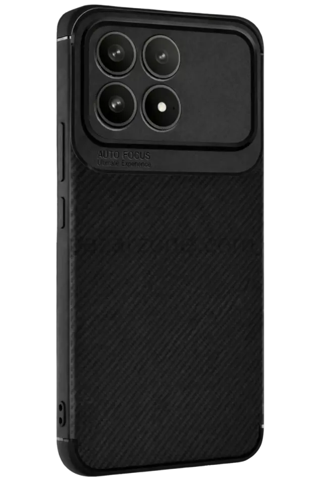 Newface Xiaomi Poco F8 Pro Auto Focus Karbon Kapak - Siyah