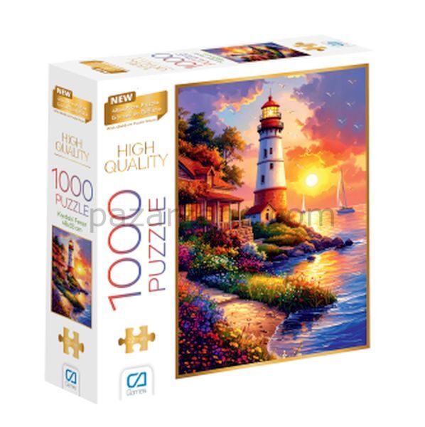 Kıyıdaki Fener Puzzle 1000