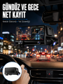 Çift Lens Araç Güvenlik Kamerası G Sensörlü Full HD Yeni Nesil