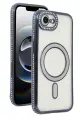Newface Apple iPhone 16E Joke Simli Magneticsafe Kılıf - Siyah