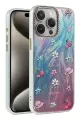 Newface Apple iPhone 14 Pro Kılıf Blade Aynalı Desenli Kapak - Desen 4