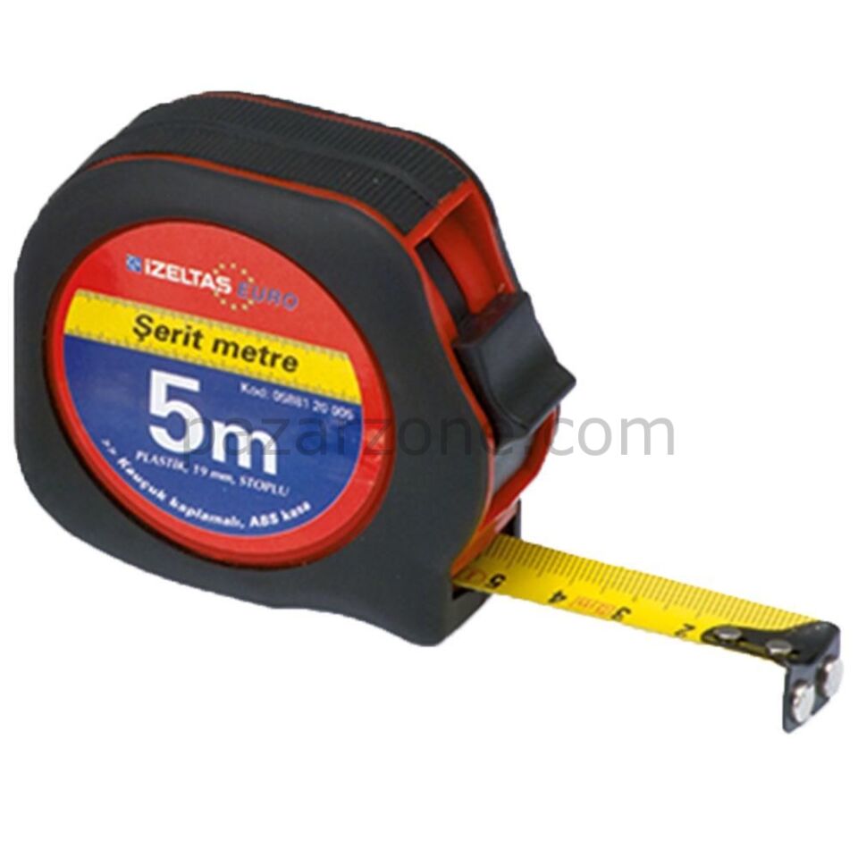 İzeltaş Plastik Şerit Metre 5 Metre
