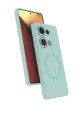 Newface Xiaomi Redmi Note 13 Pro 4G Regal Magsafe Standlı Kapak - Su Yeşili