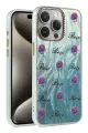 Newface Apple iPhone 15 Pro Max Kılıf Blade Aynalı Desenli Kapak - Desen 9