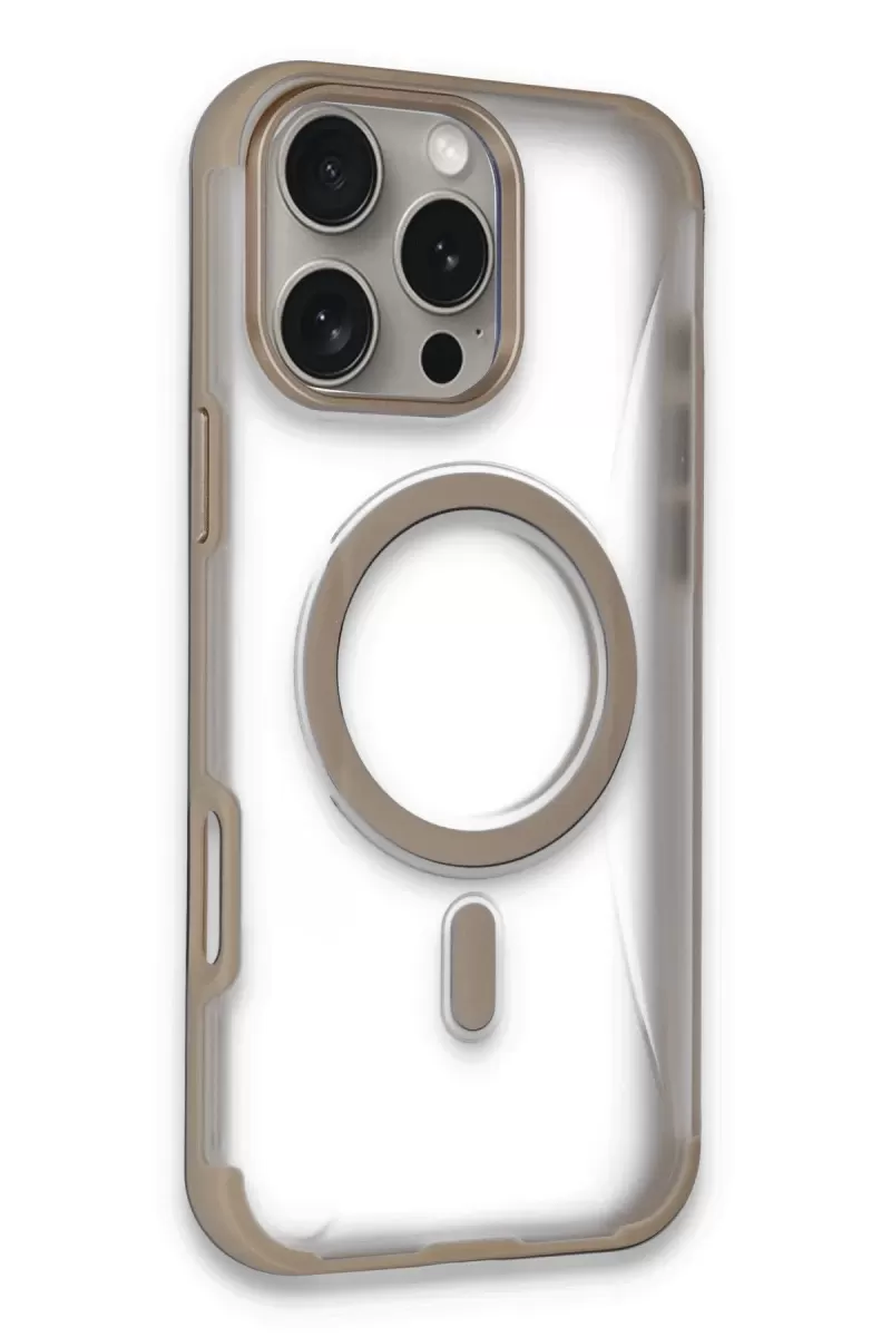 Joko Apple iPhone 16 Pro Hilton Magsafe Kapak - Gold