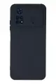 Newface Xiaomi Poco M4 Pro 4G Kılıf Nano içi Kadife Silikon - Lacivert