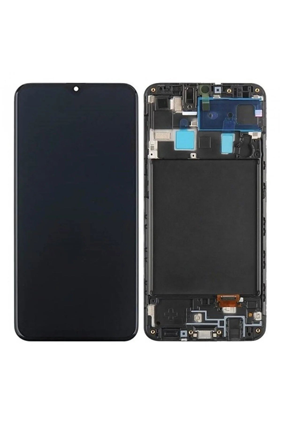 A205 A20 Lcd Ekran + Dokunmatik Çıtalı Full Oled L