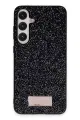 Onegif Samsung Galaxy A55 5G Bright Simli Kapak - Siyah