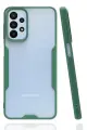 Newface Samsung Galaxy A23 4G Kılıf Platin Silikon - Yeşil