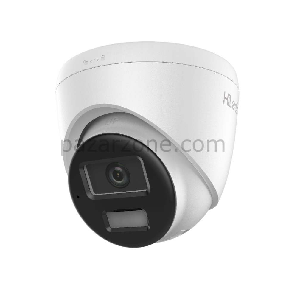 HILOOK IPC-T240HA-LUFC, 4Mpix, 2,8mm Lens, H265+, Dual Light, 30Mt Gece Görüşü, Dahili Mikrofon, IP67, PoE, Dome, IP Kamera
