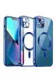 Newface Apple iPhone 13 Kılıf Kross Magneticsafe Kapak - Lacivert