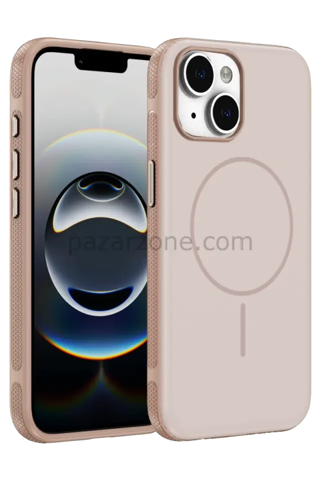 Joko Apple iPhone 15 Neksa Magsafe Kapak - Rose
