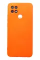 Newface Oppo A15 Kılıf Nano içi Kadife Silikon - Turuncu