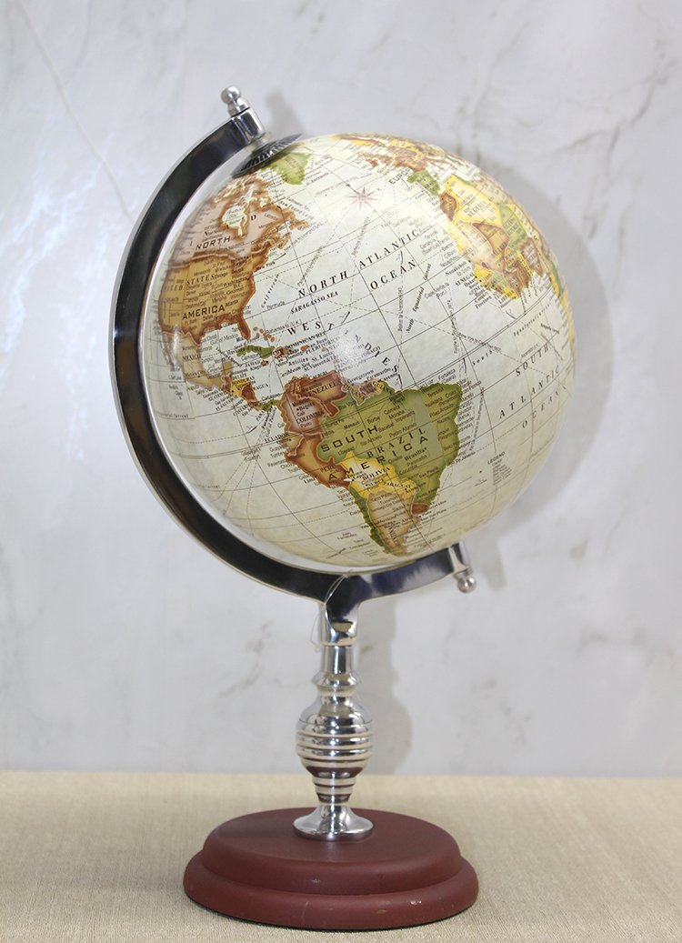 Dekoratif Masaüstü Dünya Küre - Model 12