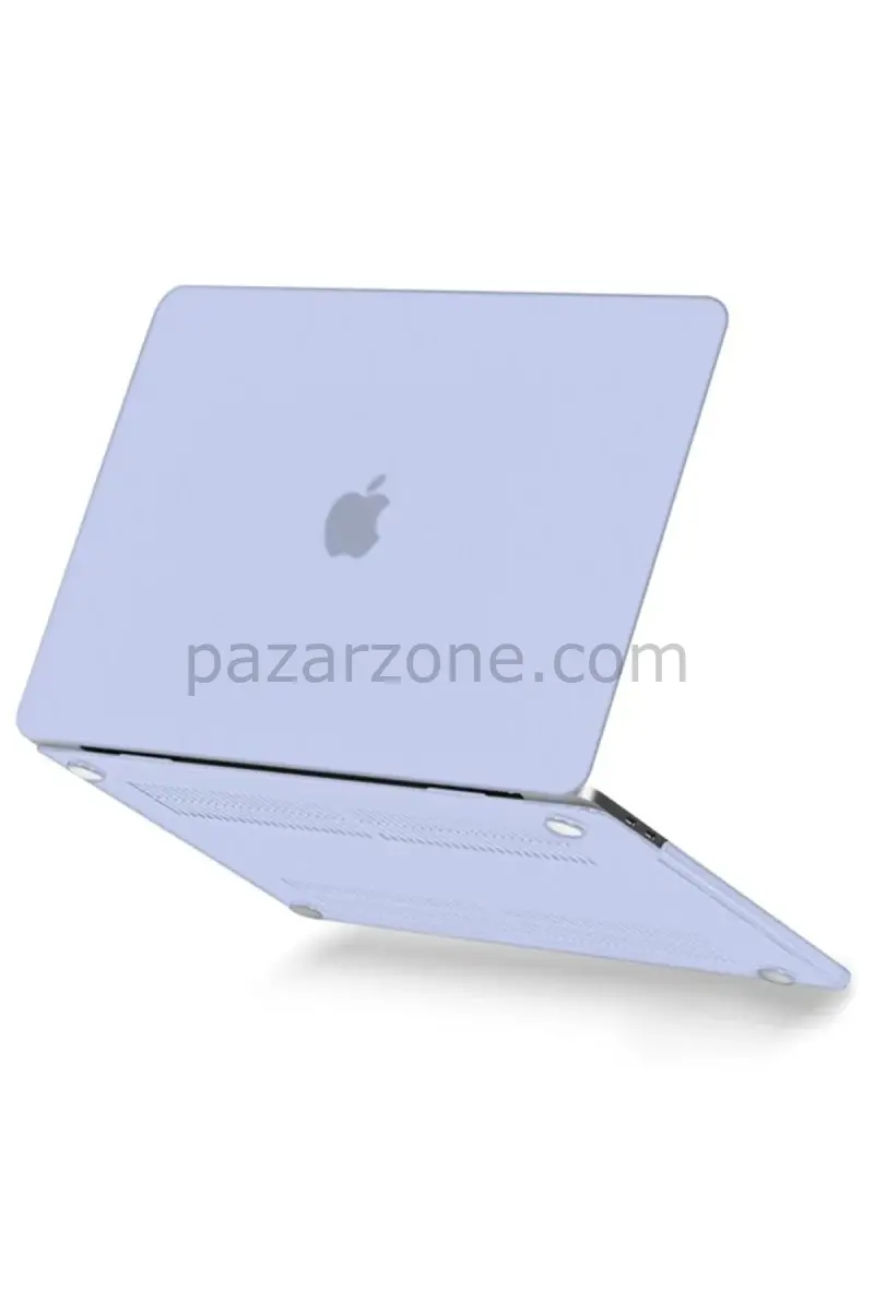Newface Apple Macbook Pro 13 2021 Macbook Buzlu Kapak - Lila