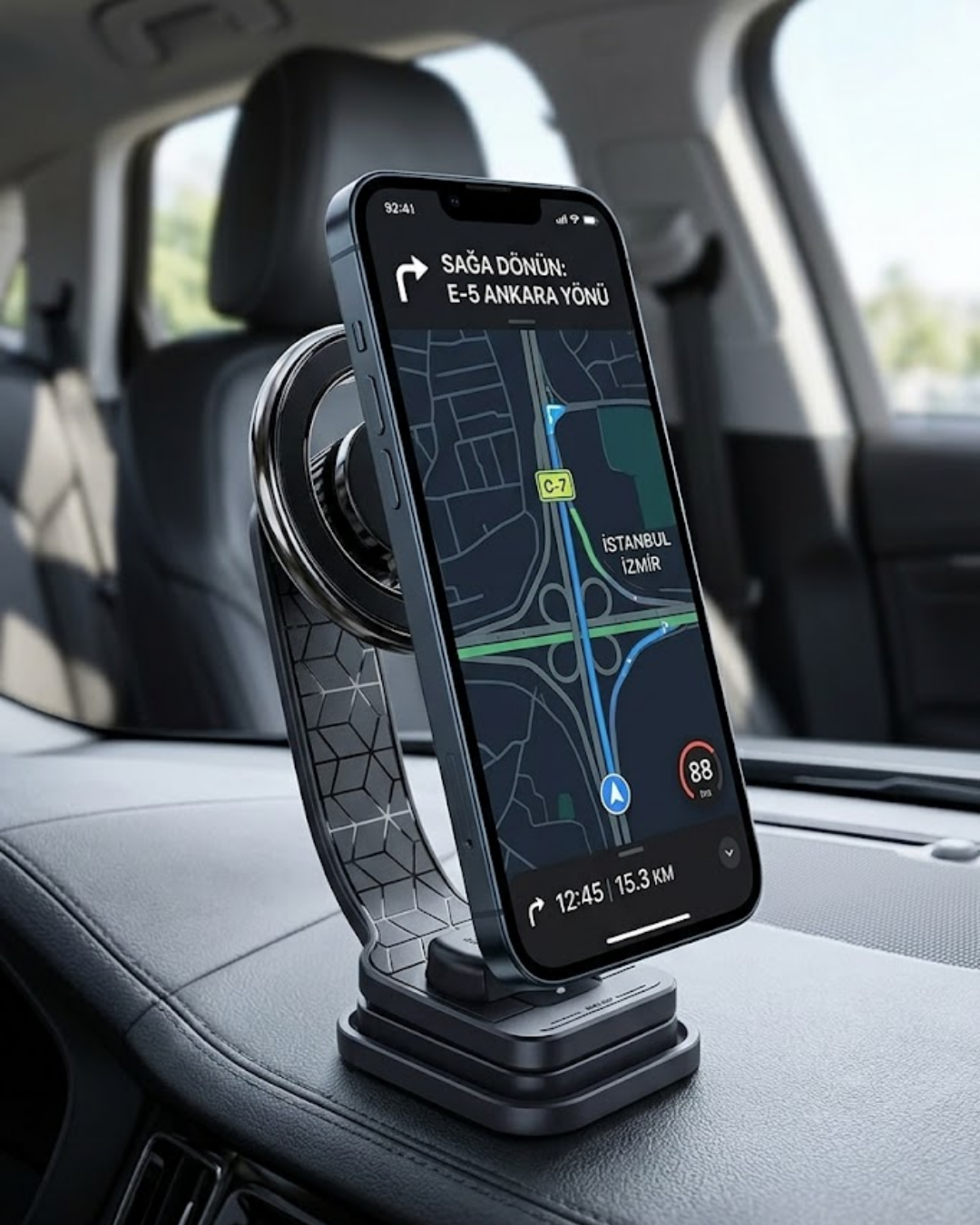 Manyetik Araç Telefon Standı Katlanabilir Telefon Tutucu