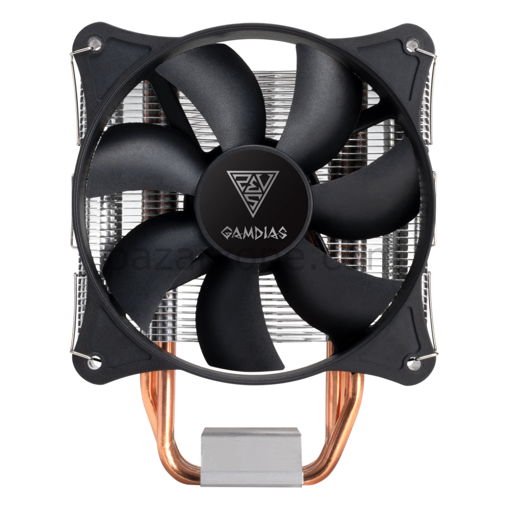 GAMDIAS BOREAS E1-410 MONO, 120mm, CPU  Kule Tipi Hava Soğutma, Doğrudan Temas Teknolojisine Sahip 4 adet Gelişmiş Bakır Isı Borusu (AMD AM4 ve INTEL Tüm işlemciler ile uyumlu)
