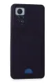 Newface Xiaomi Redmi Note 11 Pro Kılıf Kelvin Kartvizitli Silikon - Derin Mor