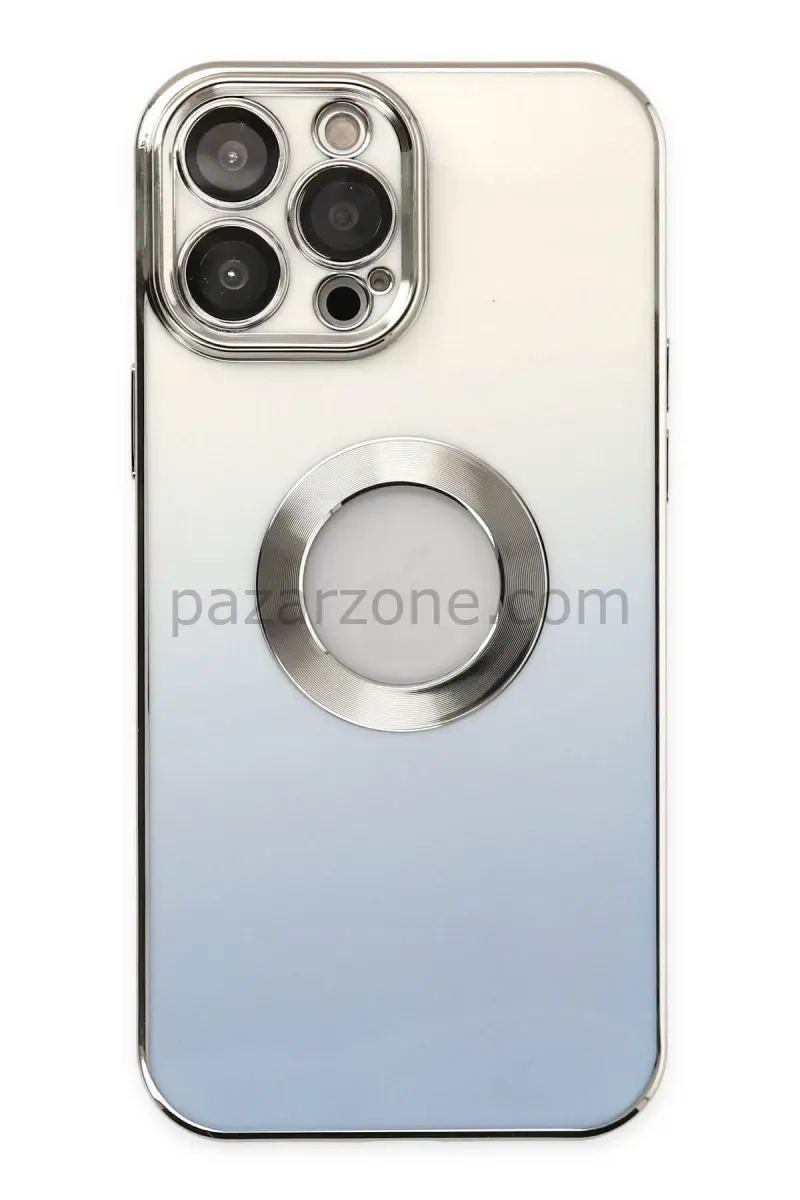 Newface Apple iPhone 14 Pro Max Kılıf Best Silikon - Mavi