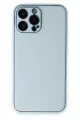 Newface Apple iPhone 14 Pro Kılıf Coco Deri Silikon Kapak - Sky Blue