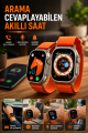 Uyku ve Nabız Takipli, Wireless Şarjlı Akıllı Saat Android ve iOS Uyumlu