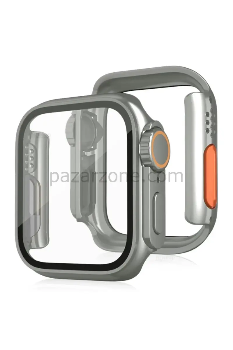 Newface Apple Watch 44mm Watch 49mm Kasa Dönüştürücü ve Ekran Koruyucu - Yıldız Işığı