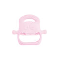 Pembe Bebek Silikon Diş Kaşıyıcı