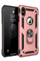 Newface Apple iPhone XS Max Kılıf Sofya Yüzüklü Silikon Kapak - Rose