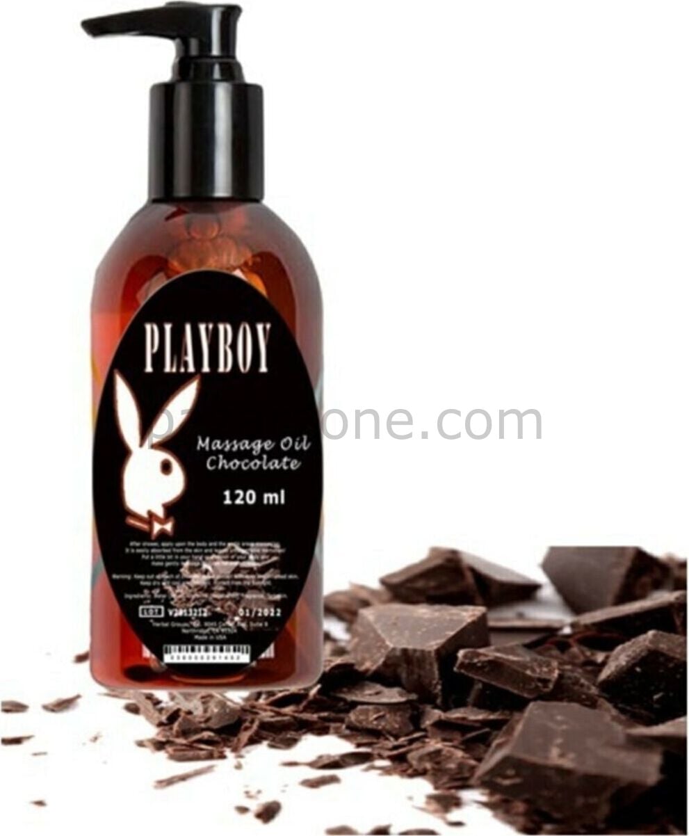 Playboy Chocolate Massage Oil 120 Ml Çikolata Aromalı Vücut Masaj Yağ