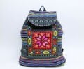 Kilim Desenli Sırt Çantası