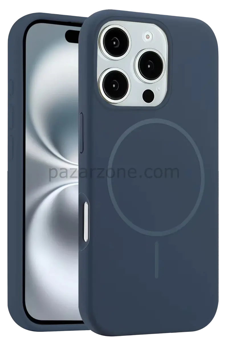 Joko Apple iPhone 16 Pro Kılıf Jully Magsafe Kapak - Lacivert