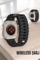 45 MM Gri Kasa Ultra Akıllı Saat Sesli Görüşme, Sağlık Takibi, Suya Dayanıklı