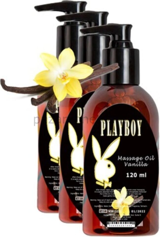 Playboy Cobeco Pharma Doğal  Masaj Yağı 100ML / Natural Massage Lubricant Oil 100ML