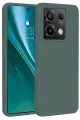 Newface Xiaomi Redmi Note 13 Pro 5G Kılıf First Silikon - Koyu Yeşil