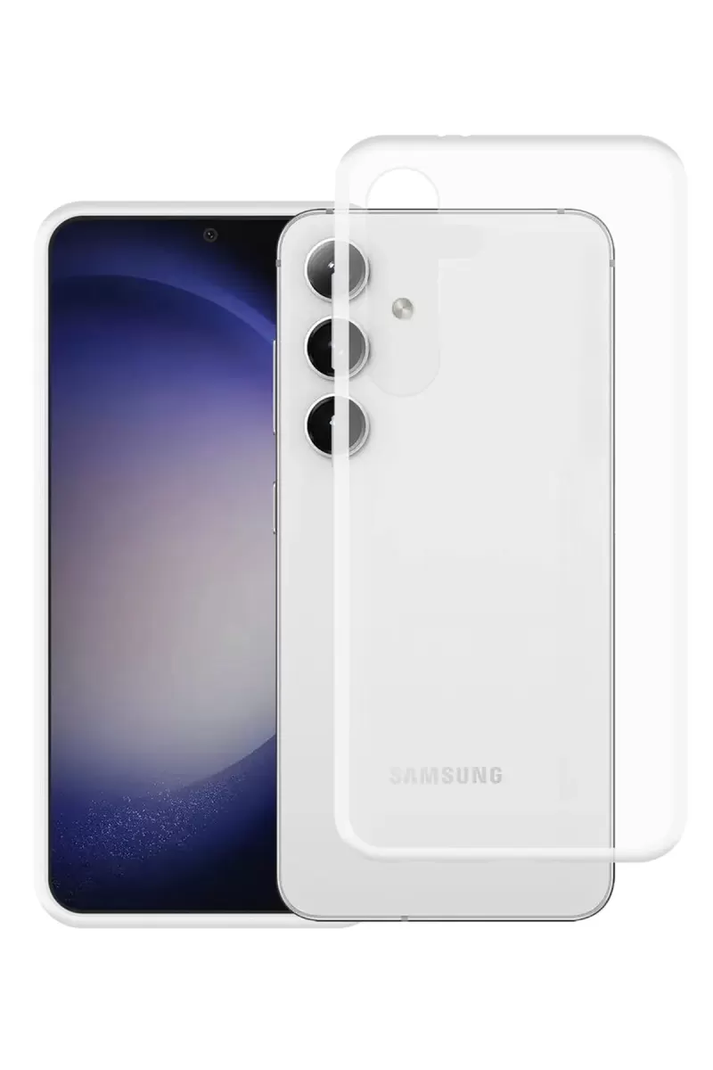 Newface Samsung Galaxy S24 Kılıf Lüx Şeffaf Silikon