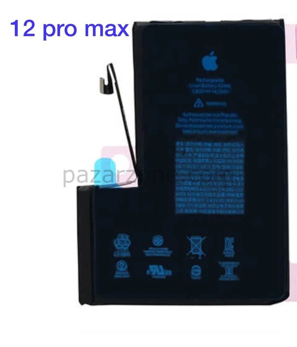 iPhone 12 Pro Max Batarya Pil (Güçlendirilmiş)