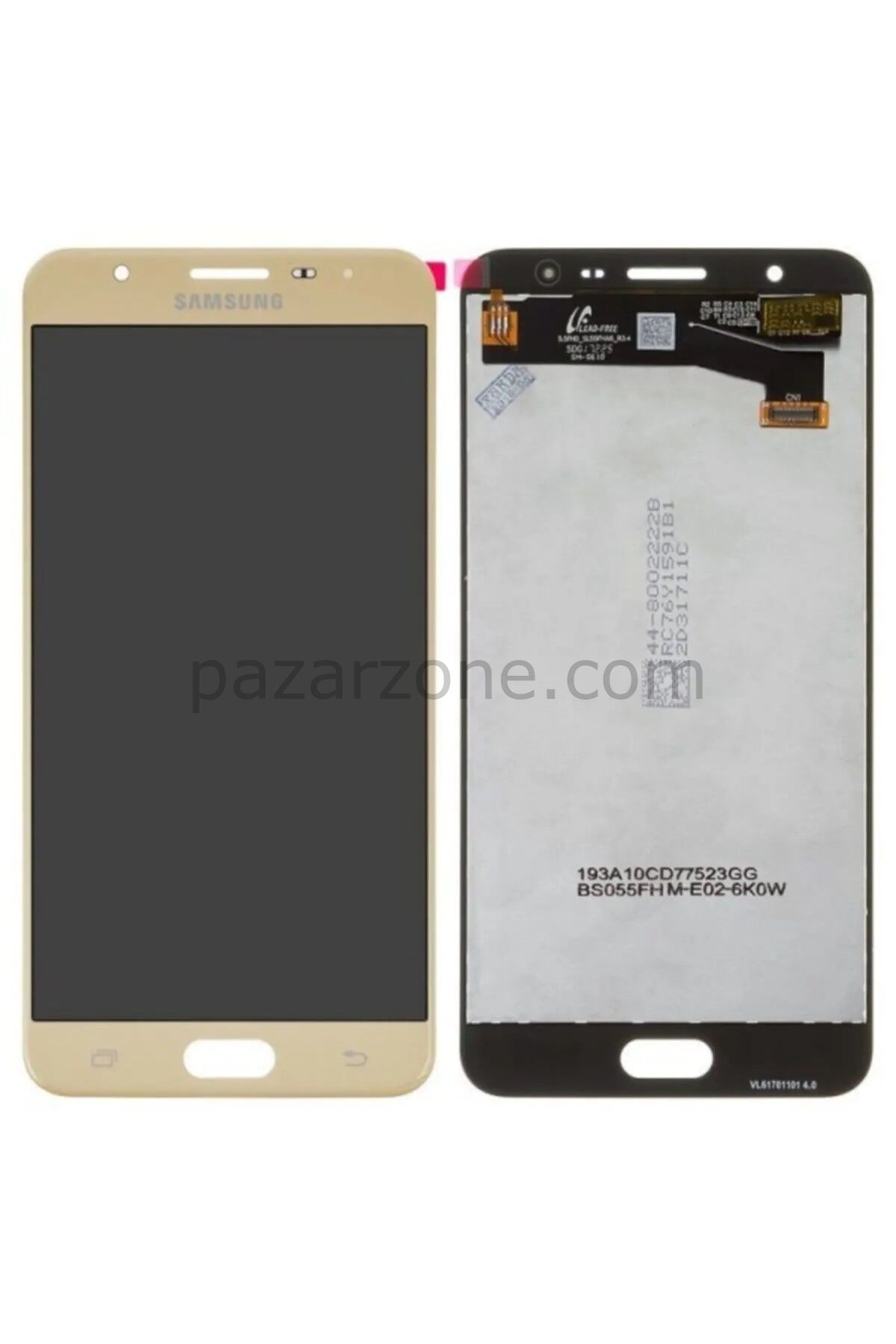J7 Prime Lcd Orjinal Servis Ekran (Gold)