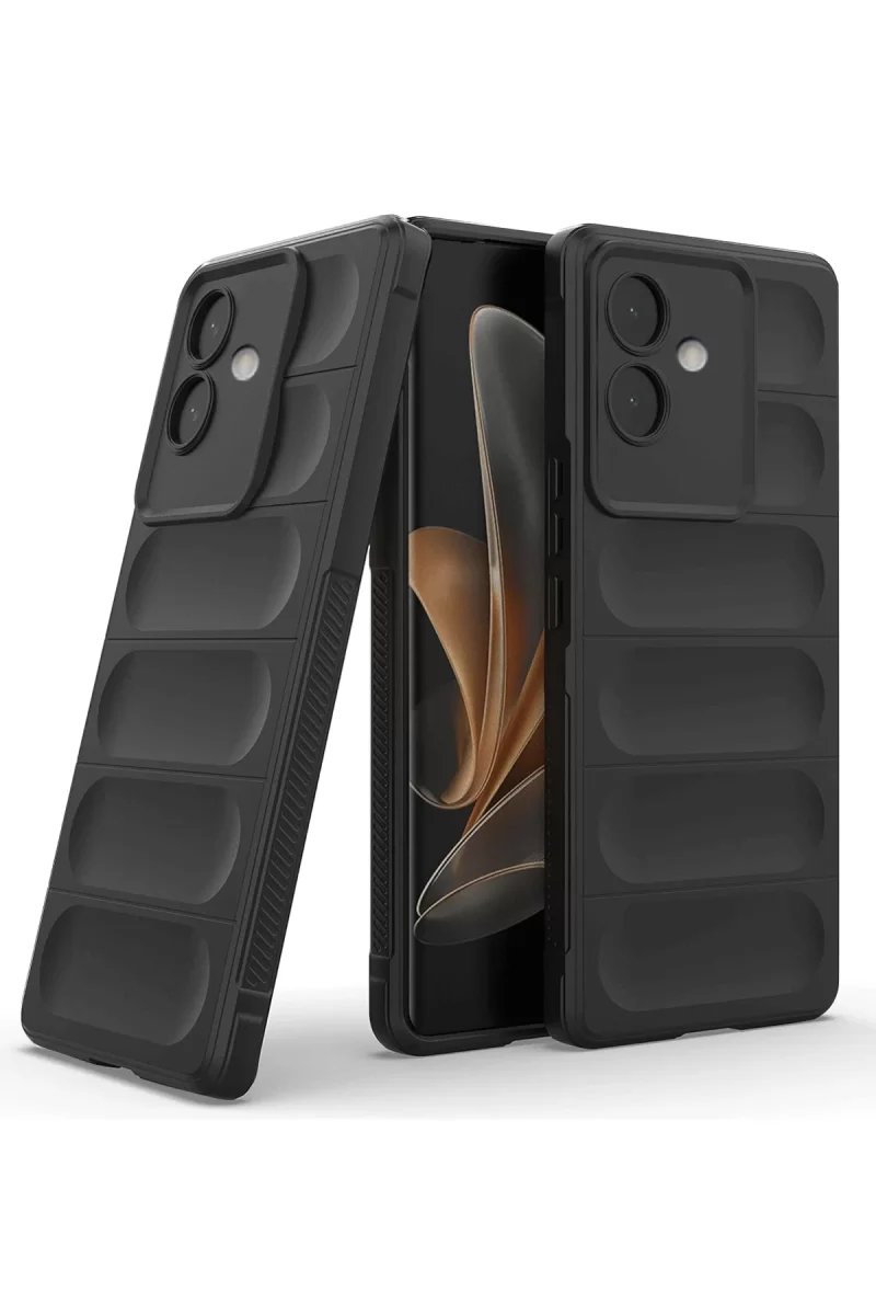 Newface Oppo A3 Kılıf Optimum Silikon - Siyah