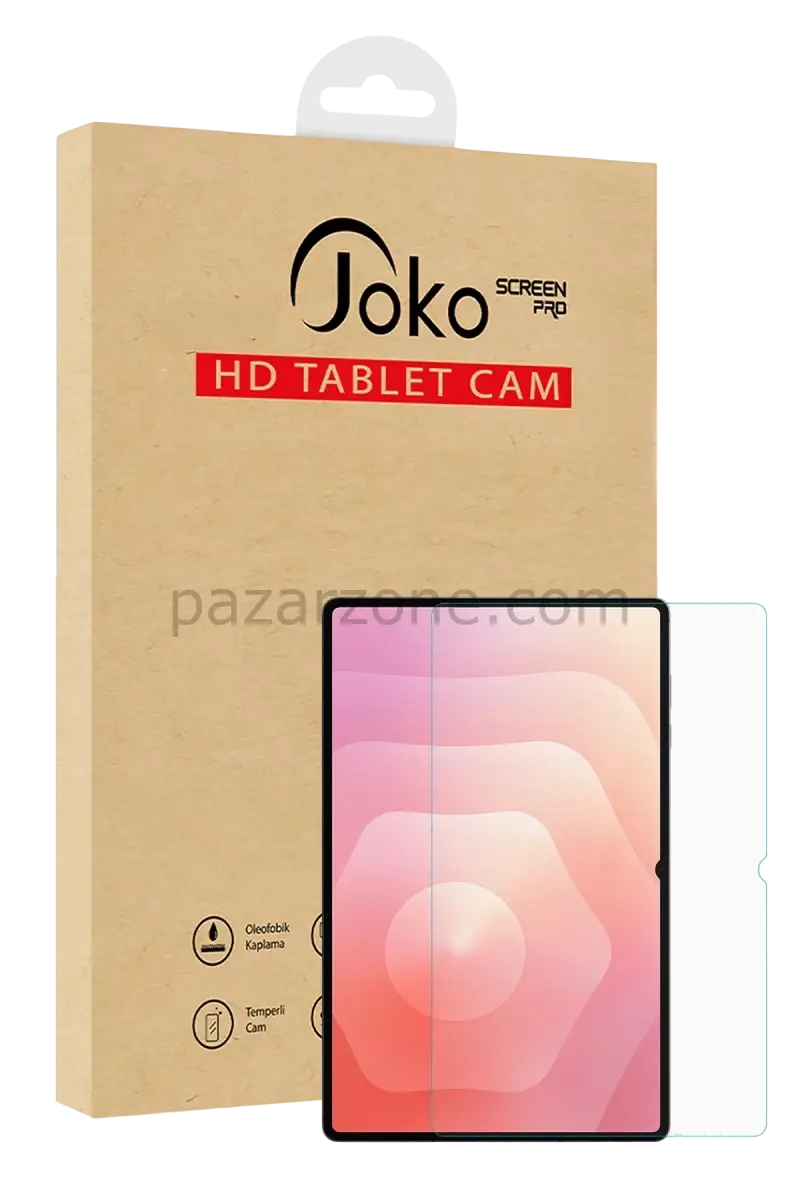 Joko Samsung Galaxy X930 Tab S11 Ultra 14.6 HD Tablet Cam Ekran Koruyucu - Şeffaf