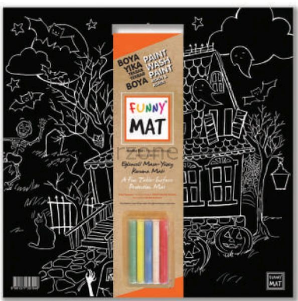 Funny Mat - Korku Evi 40x40cm