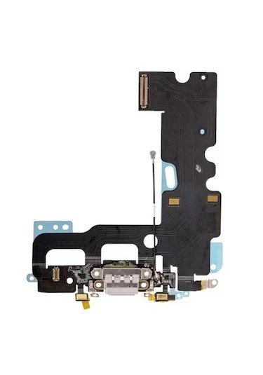 Iphone 8G Şarj Soketi Ve Mikrofon Bordu Beyaz