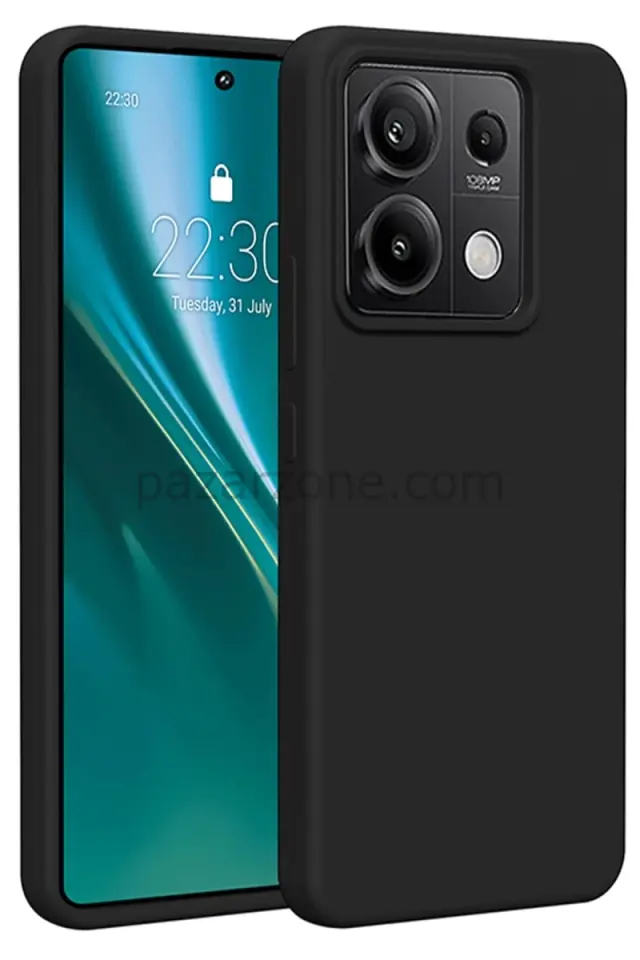 Newface Xiaomi Redmi Note 13 Pro 5G Kılıf First Silikon - Siyah