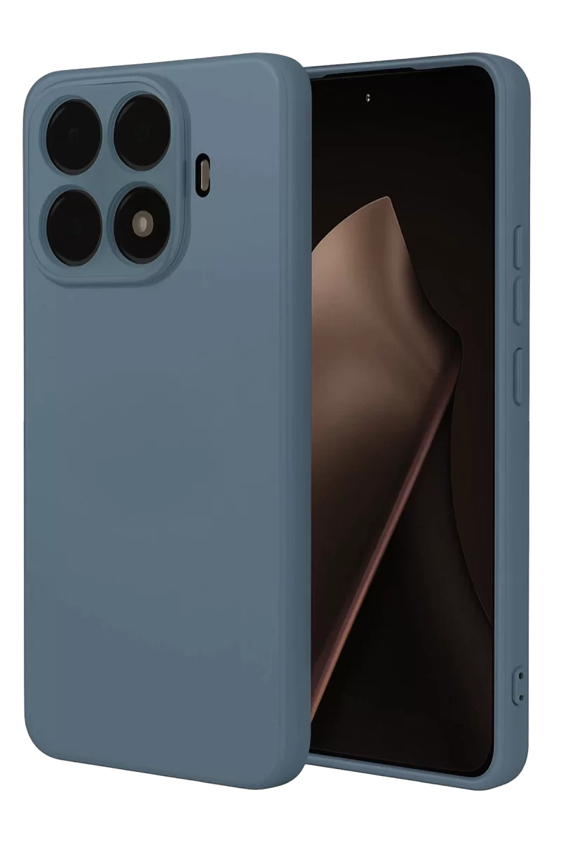 Newface Xiaomi Mi 15T Pro Nano içi Kadife Silikon - Gri