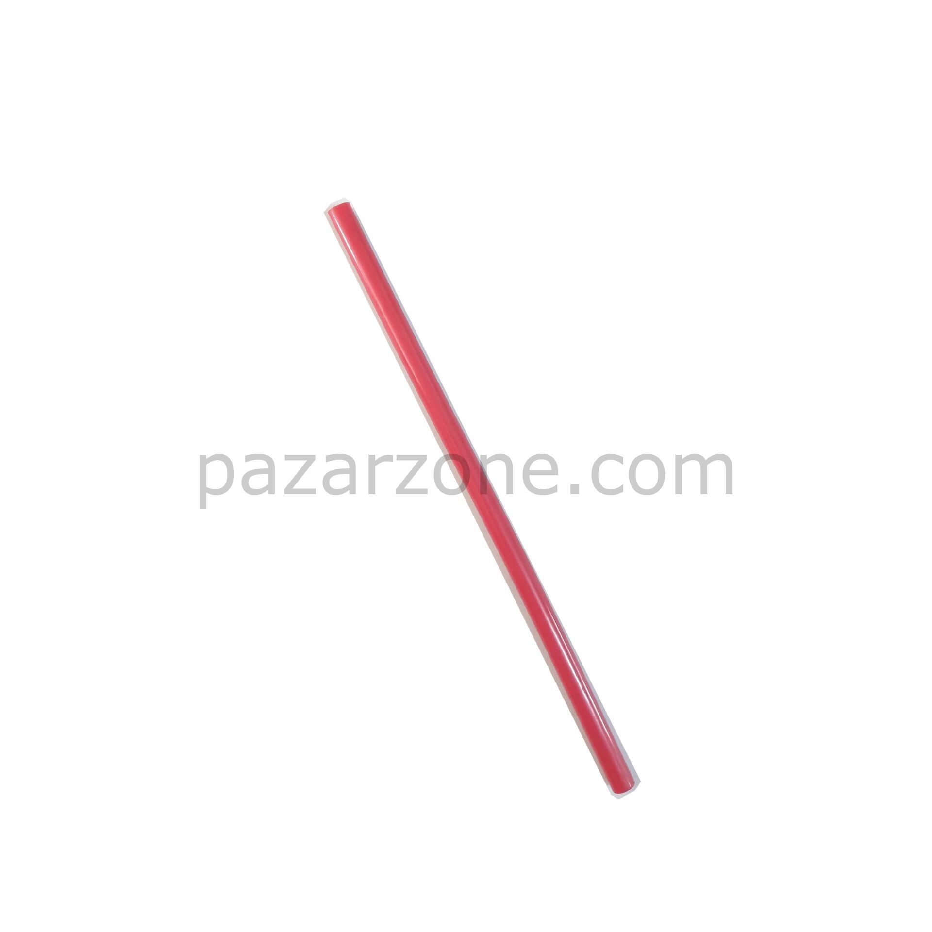 Mum Sıcak Silikon Kırmızı 11,2 mm  30 Cm Kalın