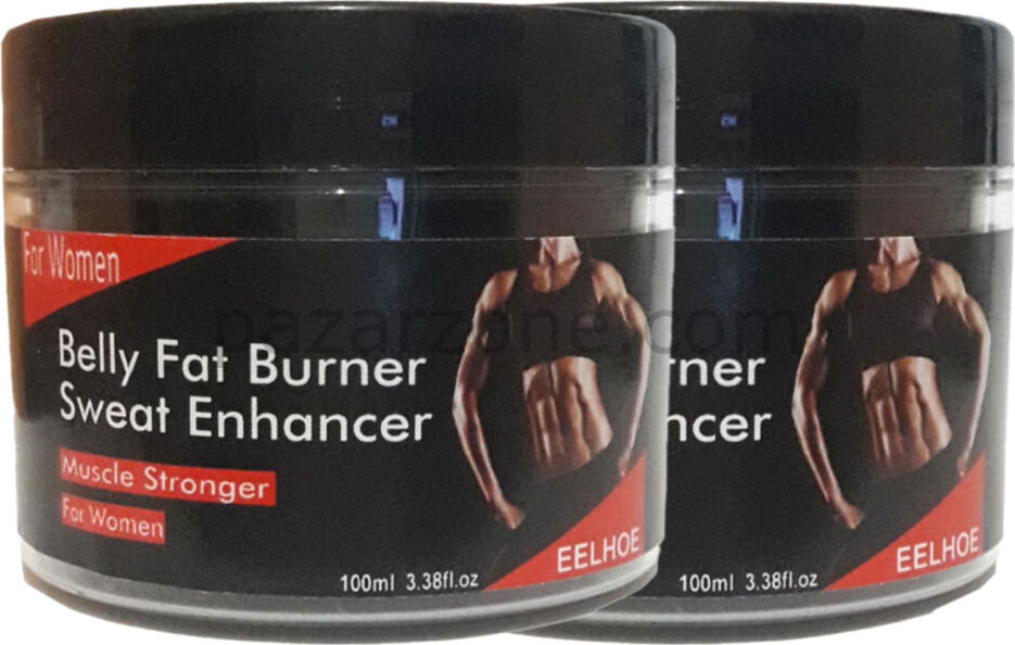 Eelhoe Belly Fatburner Sweat Enhancer Kadınlara Özel Gereksiz İstenmeyen Yağlara Kas Şekillendirme Kremi 100 ml